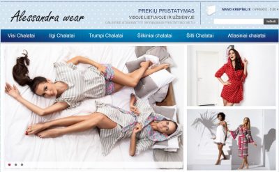 Parduodama e-parduotuvė