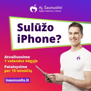 Apple meistras į namus
