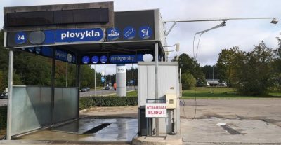 Skubiai parduodu veikiančią dviejų vietų savitarnos plovyklą