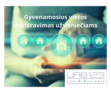 Gyvenamosios vietos deklaravimas užsieniečiams