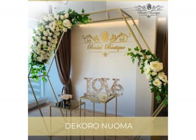 Parduodamas vestuvinių suknelių "Bridal Boutique" verslas