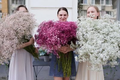 Parduodamas prekinis ženklas „Flowers &amp; Lovers“
