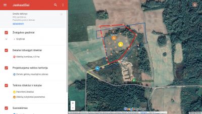 Parduodamas smėlio karjeras su kasybos projektu ir leidimu eksploatuoti
