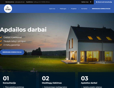 Internetiniai namai vidaus apdailos verslui