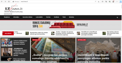 Parduodamas 5 metus veikiantis naujienų portalas