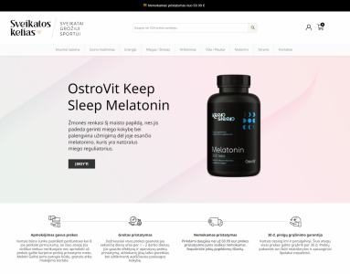 Internetinė vaistinė, vitaminai ir maisto papildai - SveikatosKelias.lt