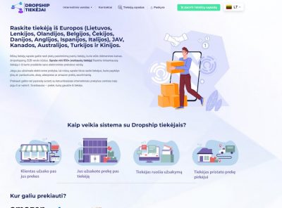 DropshipTiekejai.lt - Dropshipping ir didmeninių tiekėjų bazė. Viskas automatiška.