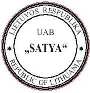 UAB Satya ir UAB Infinitysav LIETUVA