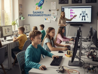 Programavimo būreliai vaikams