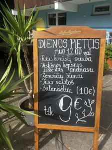 Parduodama kavine Juodkranteje